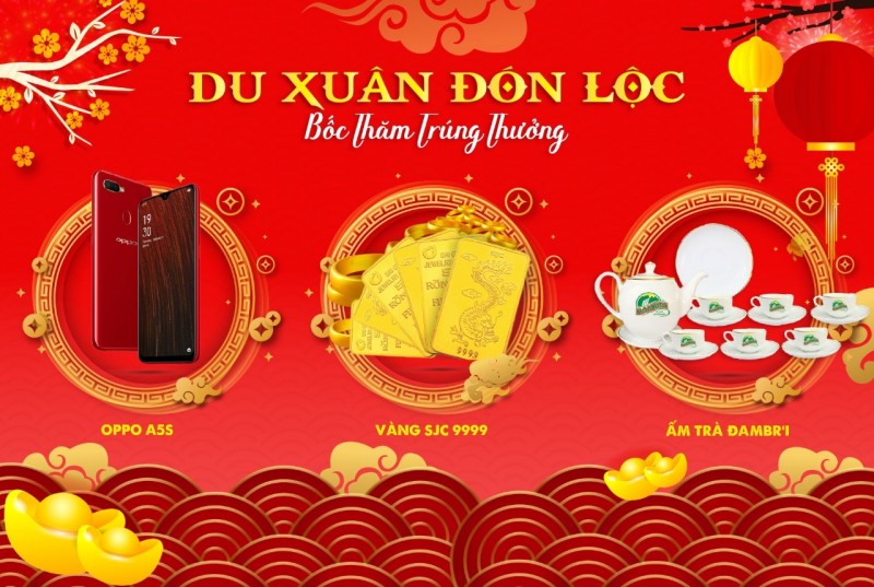 Chương trình du xuân Canh Tý đón lộc về nhà cùng khu du lịch Thác Damb’ri.