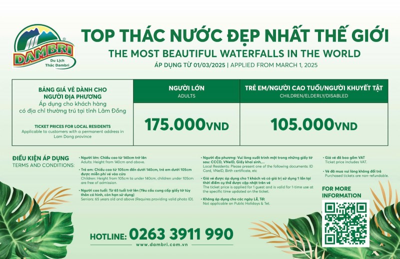 ƯU ĐÃI DÀNH CHO KHÁCH ĐỊA PHƯƠNG