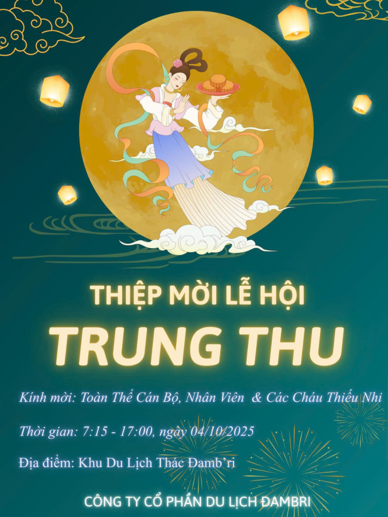 Lễ Hội Trung Thu Ấm Áp Của Đại Gia Đình Đamb'ri!