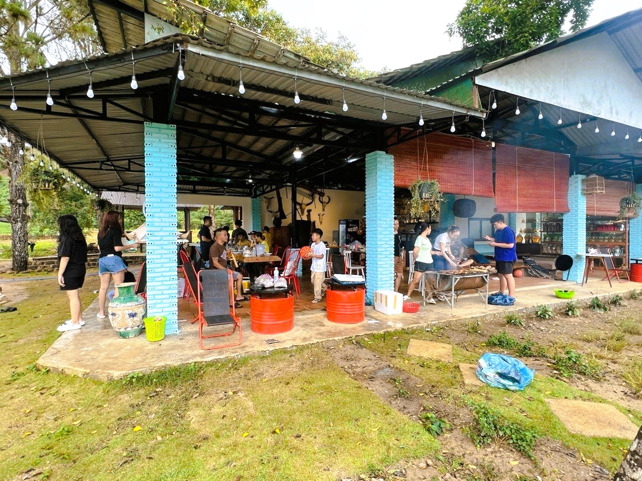 Hệ thống nhà hàng Eco Glamping chuyên phục vụ các bữa tiệc BBQ hấp dẫn